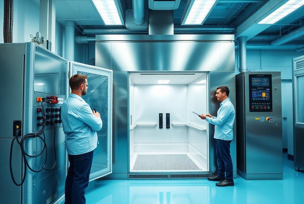 Installation and Commissioning of Test Chambers